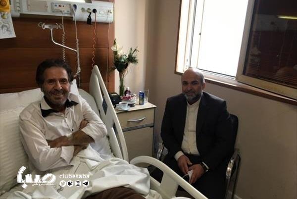 عیادت مدیرعامل صندوق اعتباری هنر از ابوالفضل پورعرب