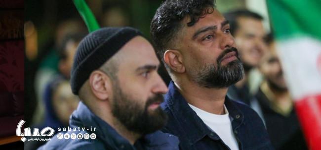 حضور هنرمندان در باغ فردوس